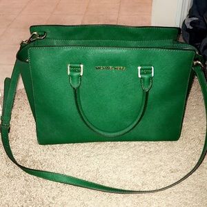 Michael Kors Green Bag